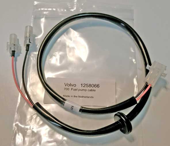 Volvo 740 fuel pump harness PN 1258066.