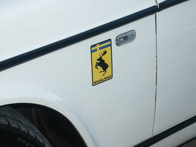 Volvo Prancing Moose Stickers. Dave'a Volvo Page.