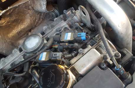 Volvo 2000-2004 S40 5cyl coil repair harness.