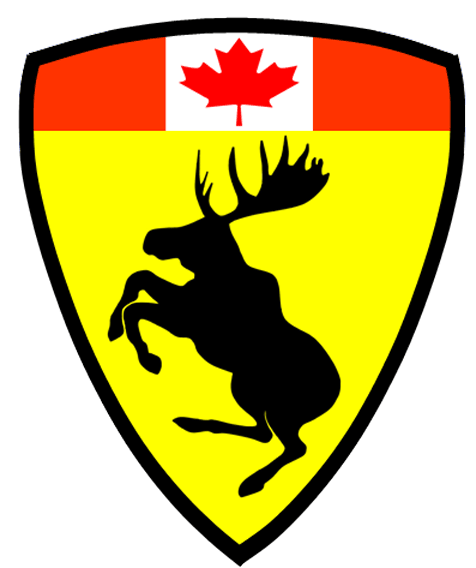 Prancing Moose C Flag Canada.
                        Dave's Volvo Page.