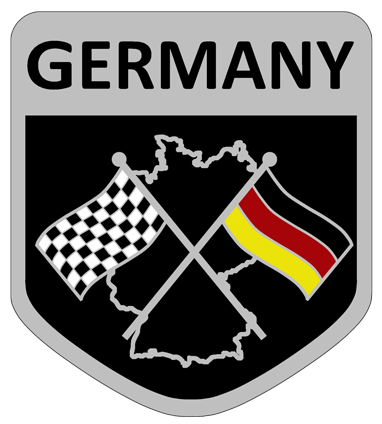 Germany flag badge
sticker.