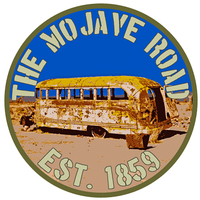 The Mojave Road Bus sticker.