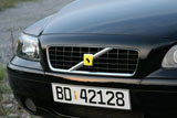 Volvo Prancing Moose Stickers.  Dave's Volvo Page.